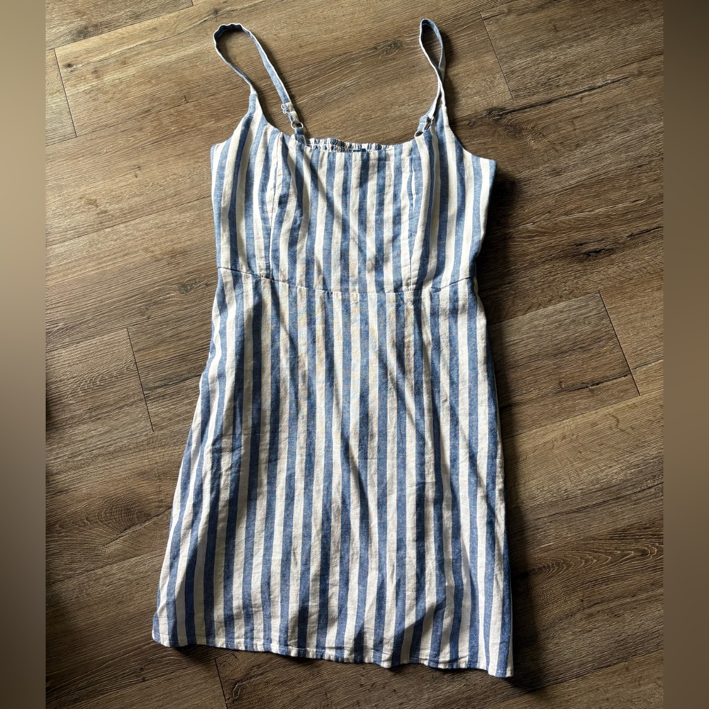 Striped Sleeveless Dress